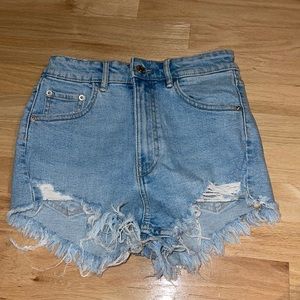 Zara High waisted Jean shorts